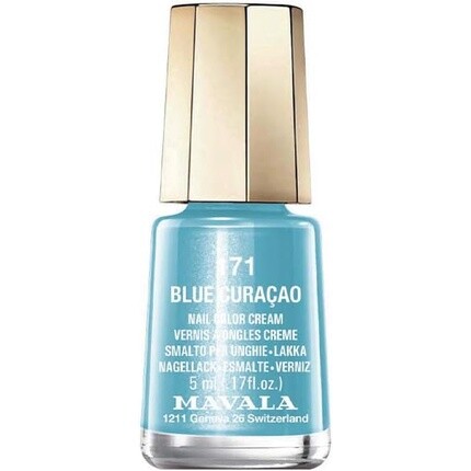 Лак для ногтей 171 Blue Curag§Ao 5мл, Mavala 
Лак для ногтей 171 Blue Curag§Ao 5мл, Mavala