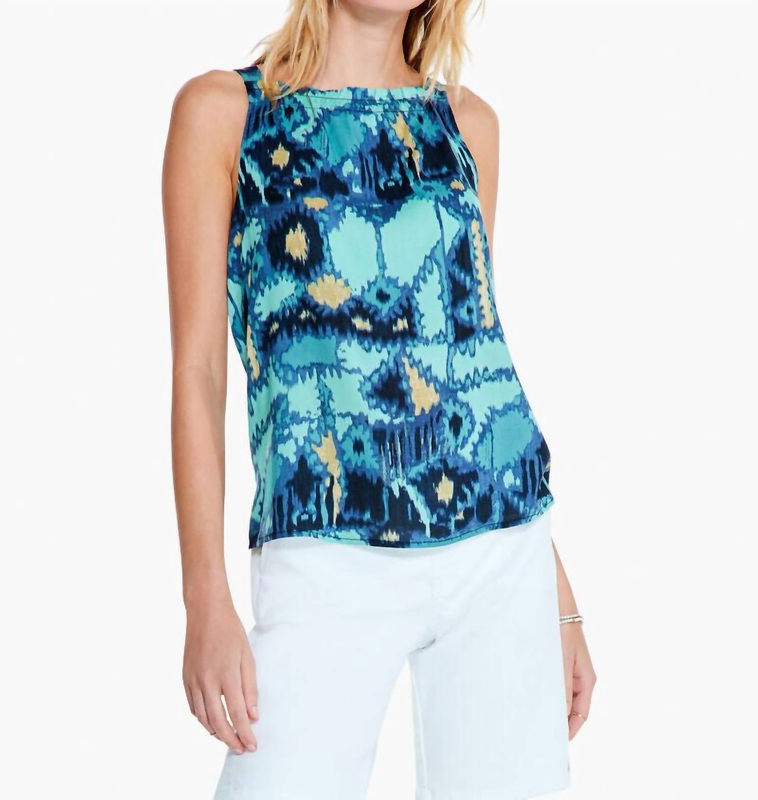 Майка женская Nic + Zoe, синий/мультиколор
Майка женская Nic + Zoe, синий/мультиколор