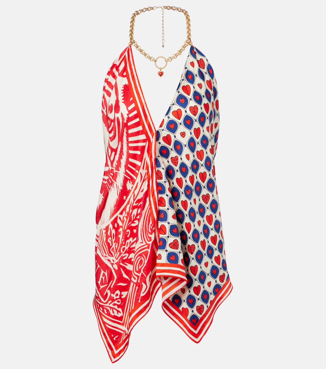 Топ из шелкового твила с принтом в виде цепочки Camilla, Rince and Roar
Топ из шелкового твила с принтом в виде цепочки Camilla, Rince and Roar