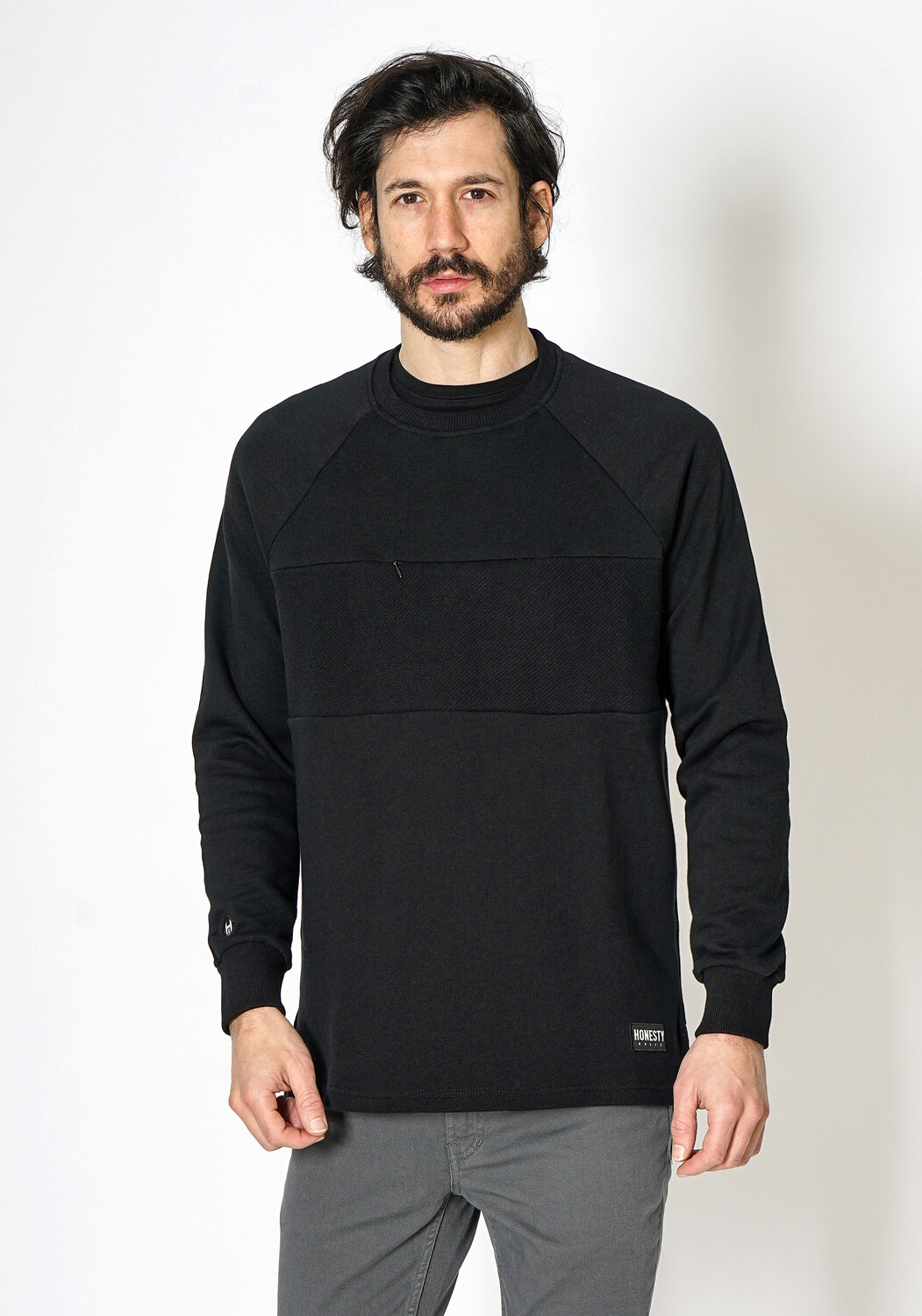 Толстовка HONESTY RULES Sweat Waffel Slit, черный
Толстовка HONESTY RULES Sweat Waffel Slit, черный