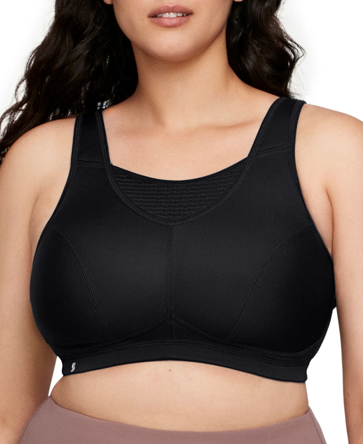 Женский спортивный бюстгальтер на бретельках больших размеров Elite Performance Glamorise, черный
Женский спортивный бюстгальтер на бретельках больших размеров Elite Performance Glamorise, черный