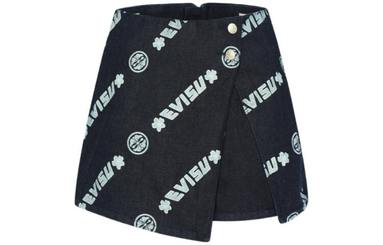 Юбка джинсовая женская джинсовая синяя Evisu
Юбка джинсовая женская джинсовая синяя Evisu