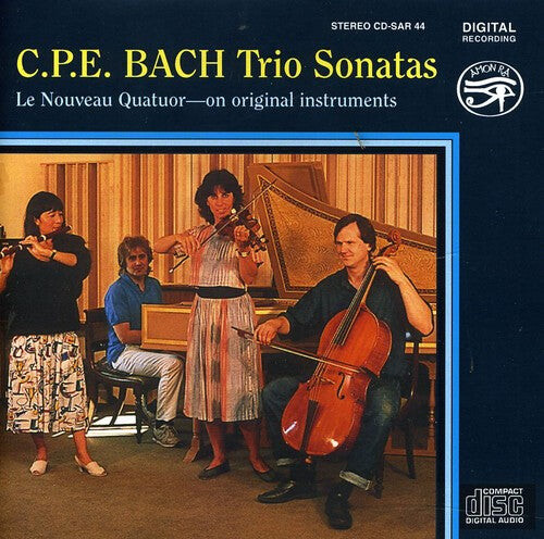 CD диск Bach, C.P.E. / Nouveau Quatuor: Trio Sonatas 
CD диск Bach, C.P.E. / Nouveau Quatuor: Trio Sonatas