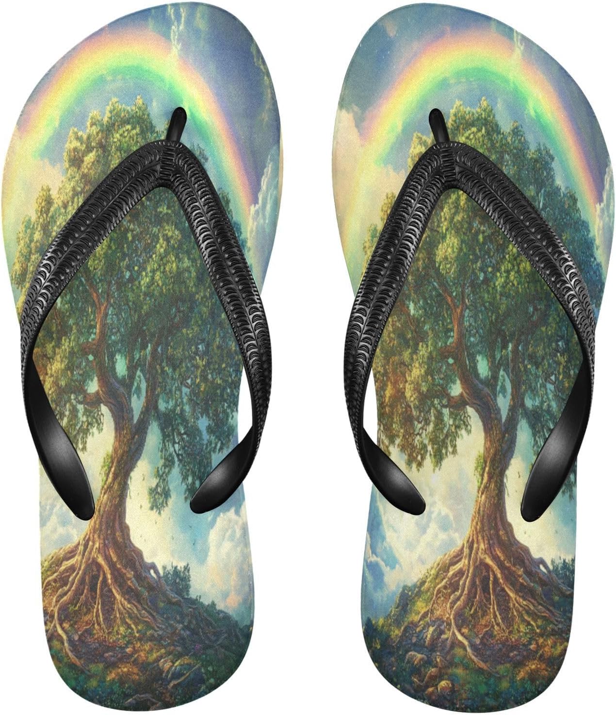 Шлепанцы с радужным зеленым деревом, пляжные, для душа, резиновые, нескользящие, летние, для женщин и мужчин Sinestour
Шлепанцы с радужным зеленым деревом, пляжные, для душа, резиновые, нескользящие, летние, для женщин и мужчин Sinestour