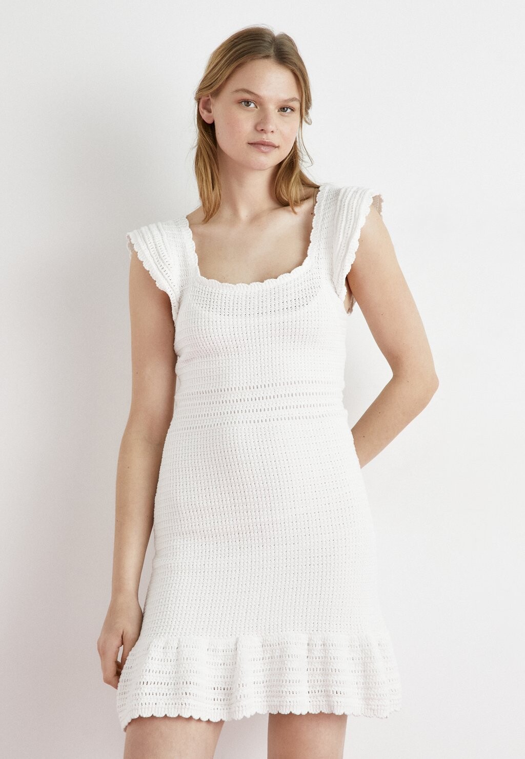 Платье из джерси GESA DRESS Pepe Jeans, белый 
Платье из джерси GESA DRESS Pepe Jeans, белый