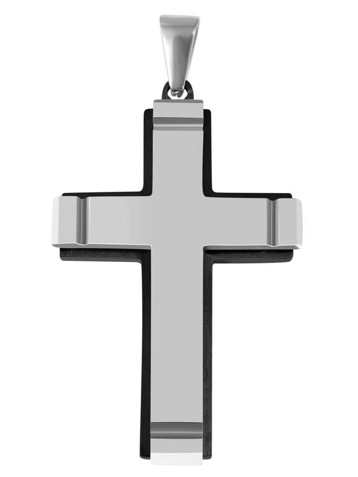 Adeliás Мужской кулон - крест из нержавеющей стали, черный
Adeliás Мужской кулон - крест из нержавеющей стали, черный