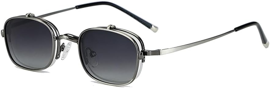 Солнцезащитные очки-трансформеры в стиле ретро для женщин, коричневые и черные, маленькие, поляризованные, для мужчин, с защитой от УФ-излучения UV400, аксессуары для путешествий, металлическая оправа WNCKSQ, Silver With Gray
Солнцезащитные очки-трансформеры в стиле ретро для женщин, коричневые и черные, маленькие, поляризованные, для мужчин, с защитой от УФ-излучения UV400, аксессуары для путешествий, металлическая оправа WNCKSQ, Silver With Gray