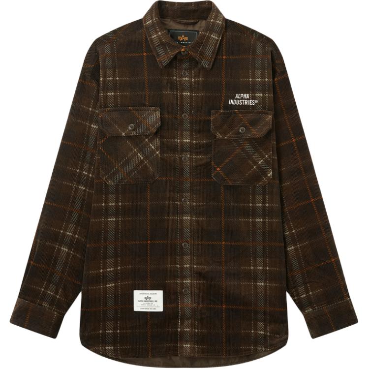 Мужская рубашка Alpha Industries, коричневый
Мужская рубашка Alpha Industries, коричневый