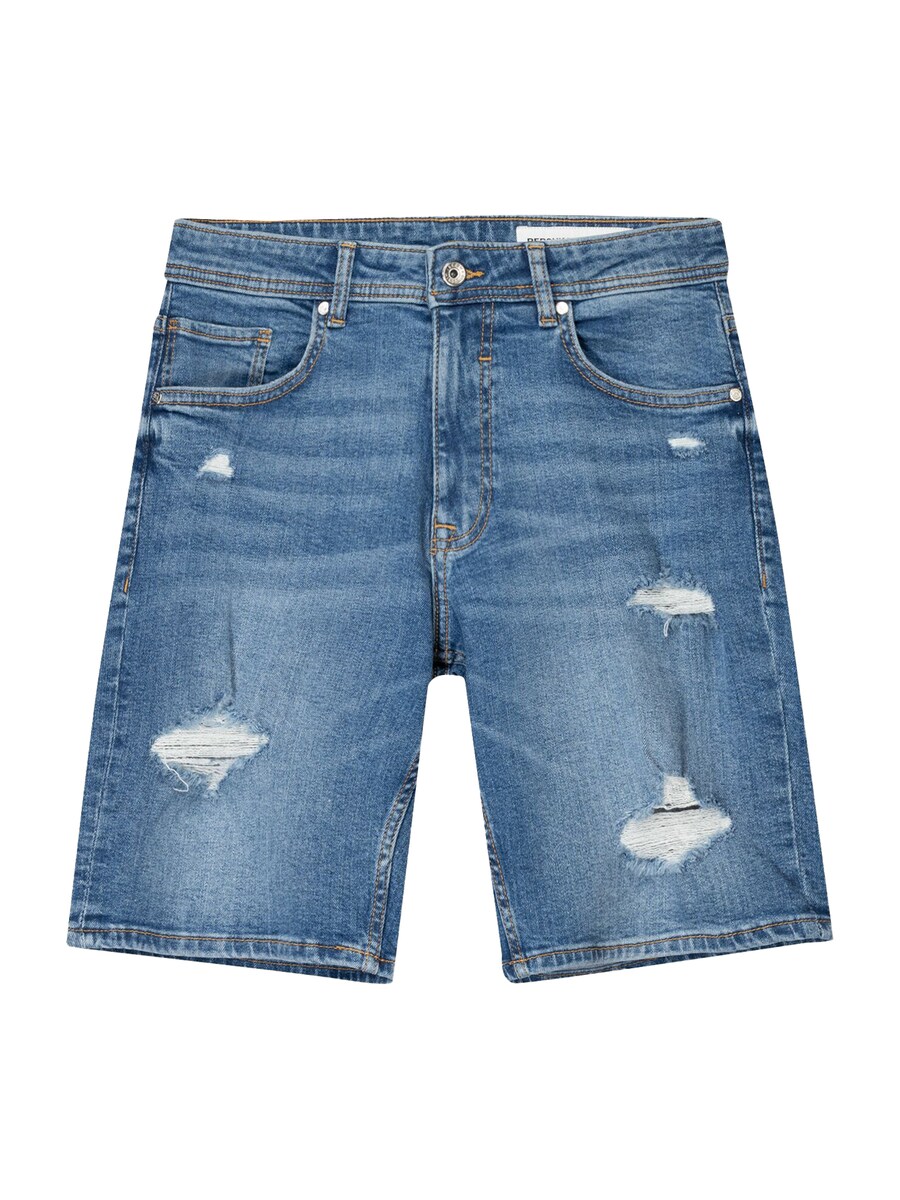 Джинсы свободного кроя Bershka, синий деним
Джинсы свободного кроя Bershka, синий деним