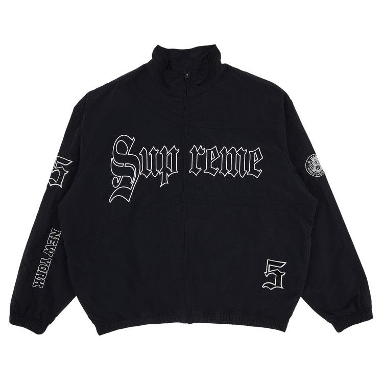 Спортивная куртка Supreme Old English Track Jacket, Black
Спортивная куртка Supreme Old English Track Jacket, Black