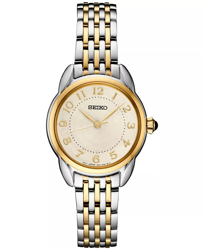 Женские часы Essentials Two-Tone с браслетом из нержавеющей стали, 29 мм Seiko
Женские часы Essentials Two-Tone с браслетом из нержавеющей стали, 29 мм Seiko