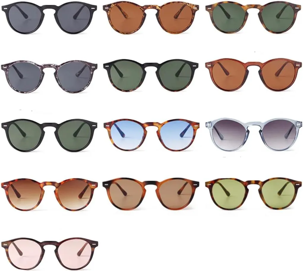 Солнцезащитные очки с защитой UV400 | Круглые линзы желто-синего цвета | Для женщин и мужчин, для занятий спортом на открытом воздухе и вождения DSVIGF, C19
Солнцезащитные очки с защитой UV400 | Круглые линзы желто-синего цвета | Для женщин и мужчин, для занятий спортом на открытом воздухе и вождения DSVIGF, C19