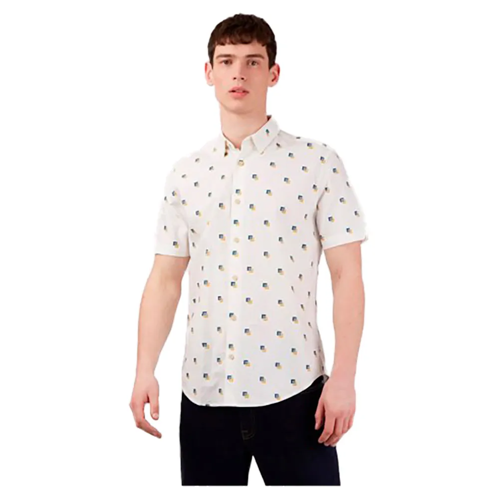 Рубашка с коротким рукавом Ben Sherman 66670, белый
Рубашка с коротким рукавом Ben Sherman 66670, белый