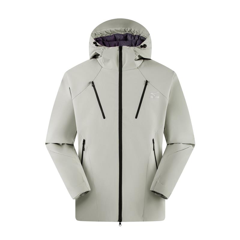 Пуховая куртка унисекс с капюшоном, утепленная Mizuno, серый
Пуховая куртка унисекс с капюшоном, утепленная Mizuno, серый