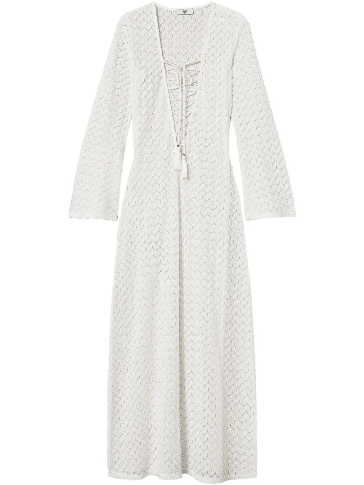 Пляжное платье ажурной вязки TWINSET, белый
Пляжное платье ажурной вязки TWINSET, белый