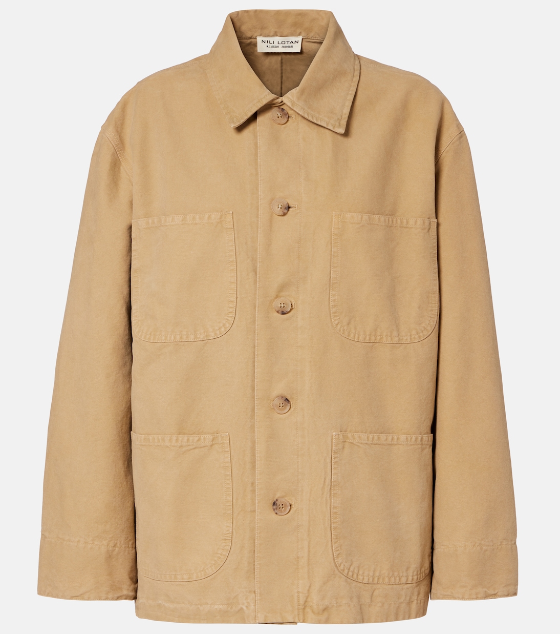 Самми хлопковая рубашка-оверсайз Nili Lotan, Rock Khaki
Самми хлопковая рубашка-оверсайз Nili Lotan, Rock Khaki
