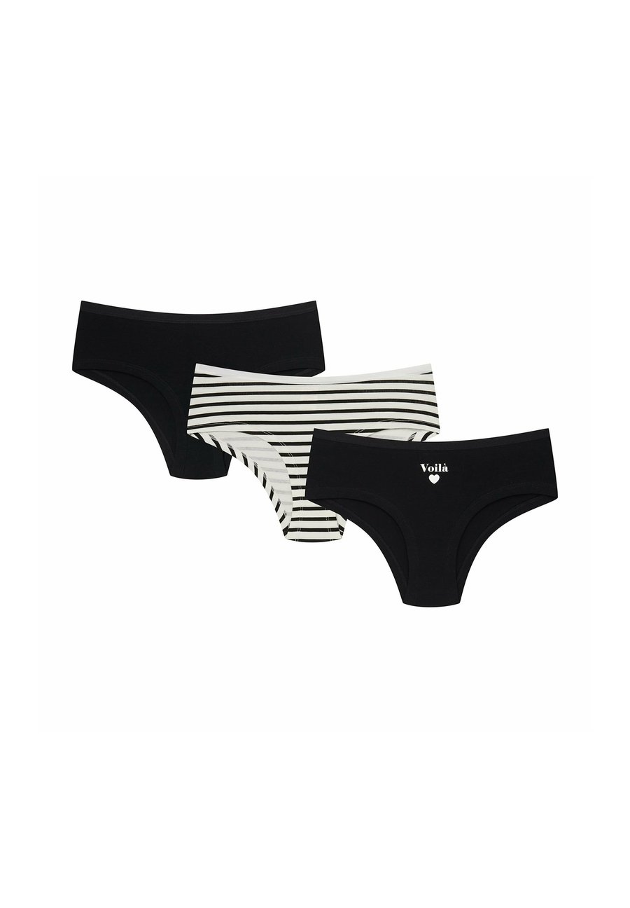 Брифы Henderson 3-PACK, Black White/Black
Брифы Henderson 3-PACK, Black White/Black