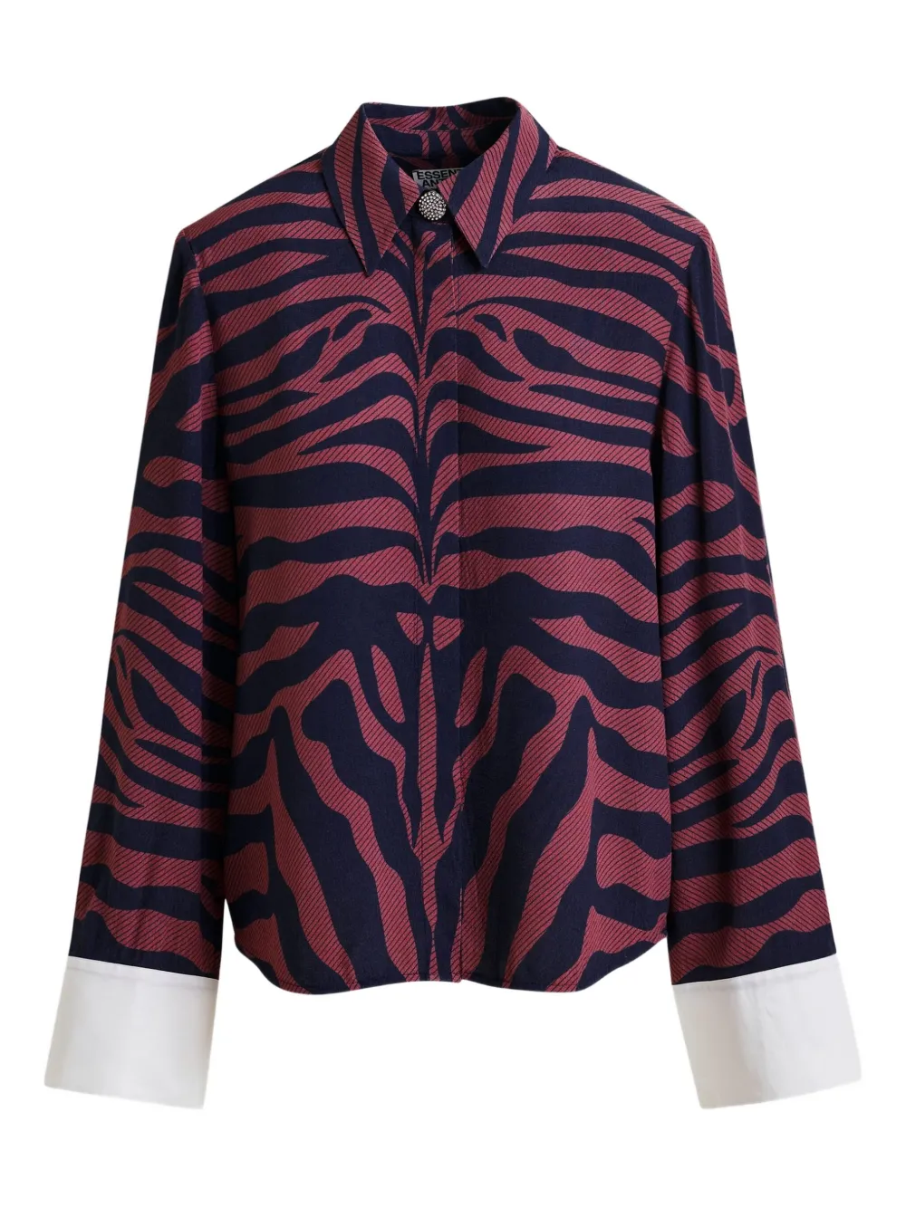 Рубашка с длинными рукавами и отделкой Essentiel Antwerp, розовый
Рубашка с длинными рукавами и отделкой Essentiel Antwerp, розовый