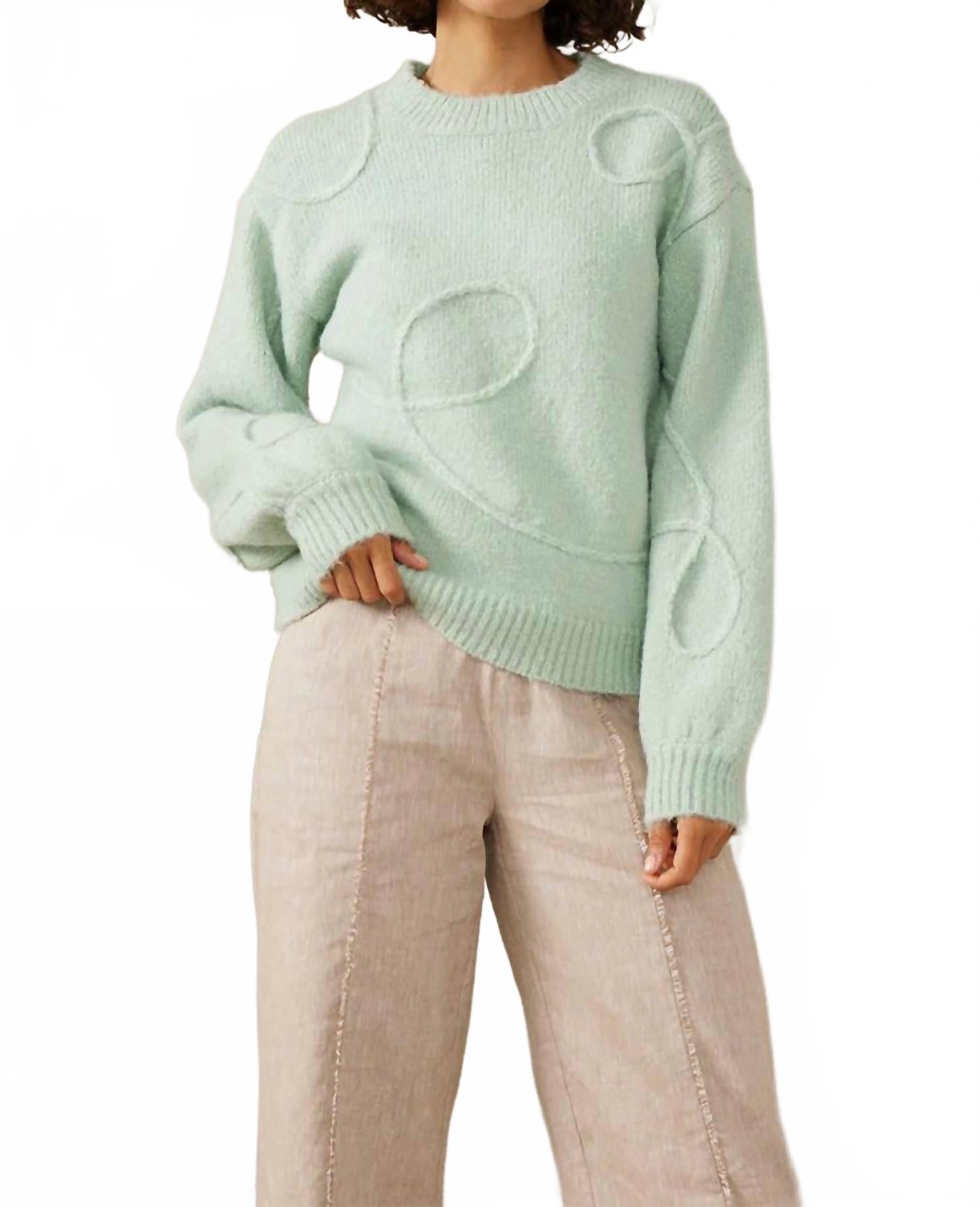 Джемпер Motion Knit в мятном цвете Mon Renn, мятный
Джемпер Motion Knit в мятном цвете Mon Renn, мятный