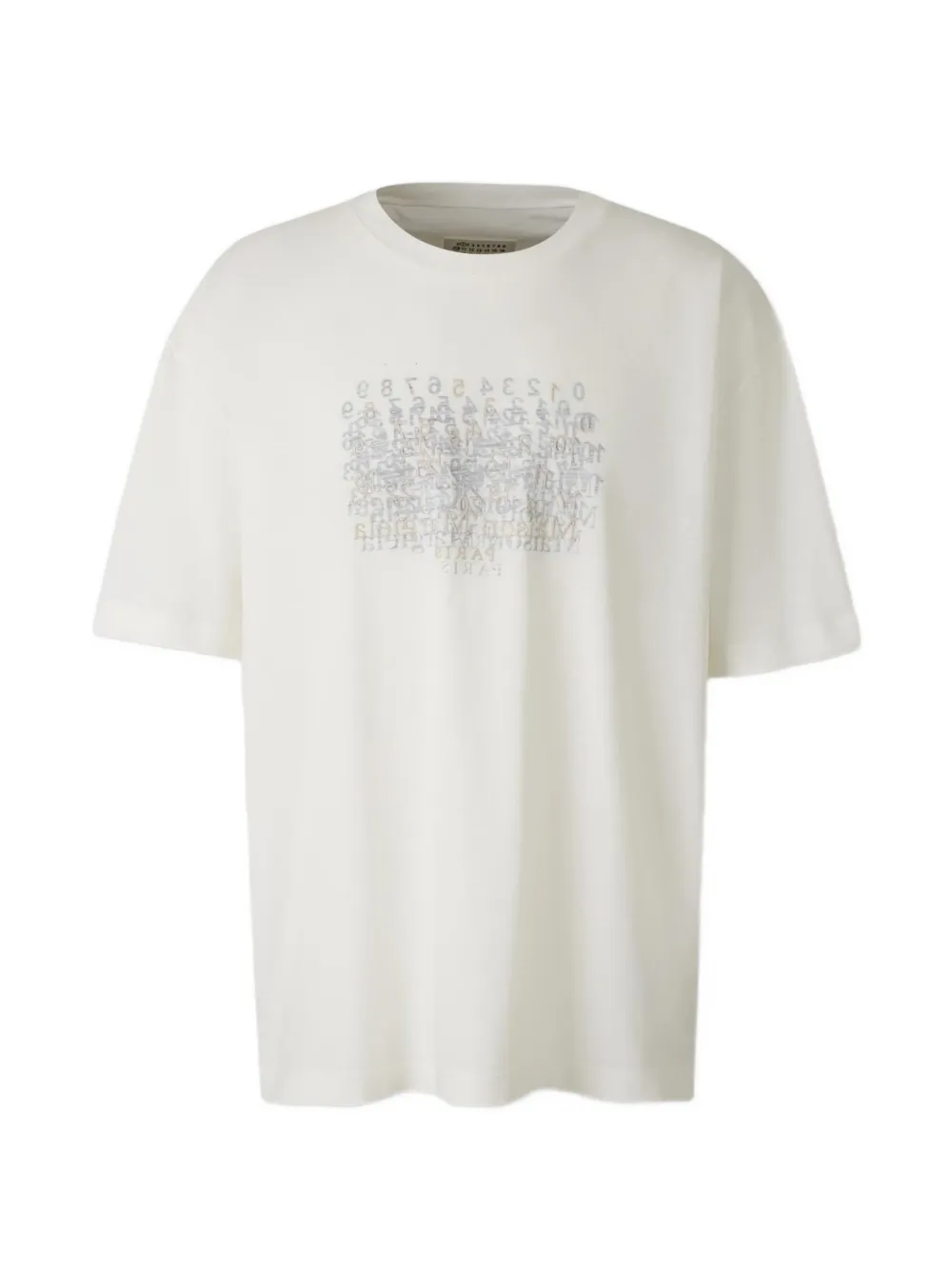 Футболка с принтом Maison Margiela, бежевый
Футболка с принтом Maison Margiela, бежевый