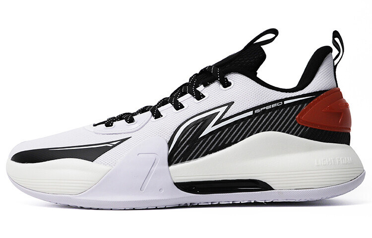 Баскетбольные кроссовки Speed 7 мужские с низким верхом белые/черные/красные Lining
Баскетбольные кроссовки Speed 7 мужские с низким верхом белые/черные/красные Lining