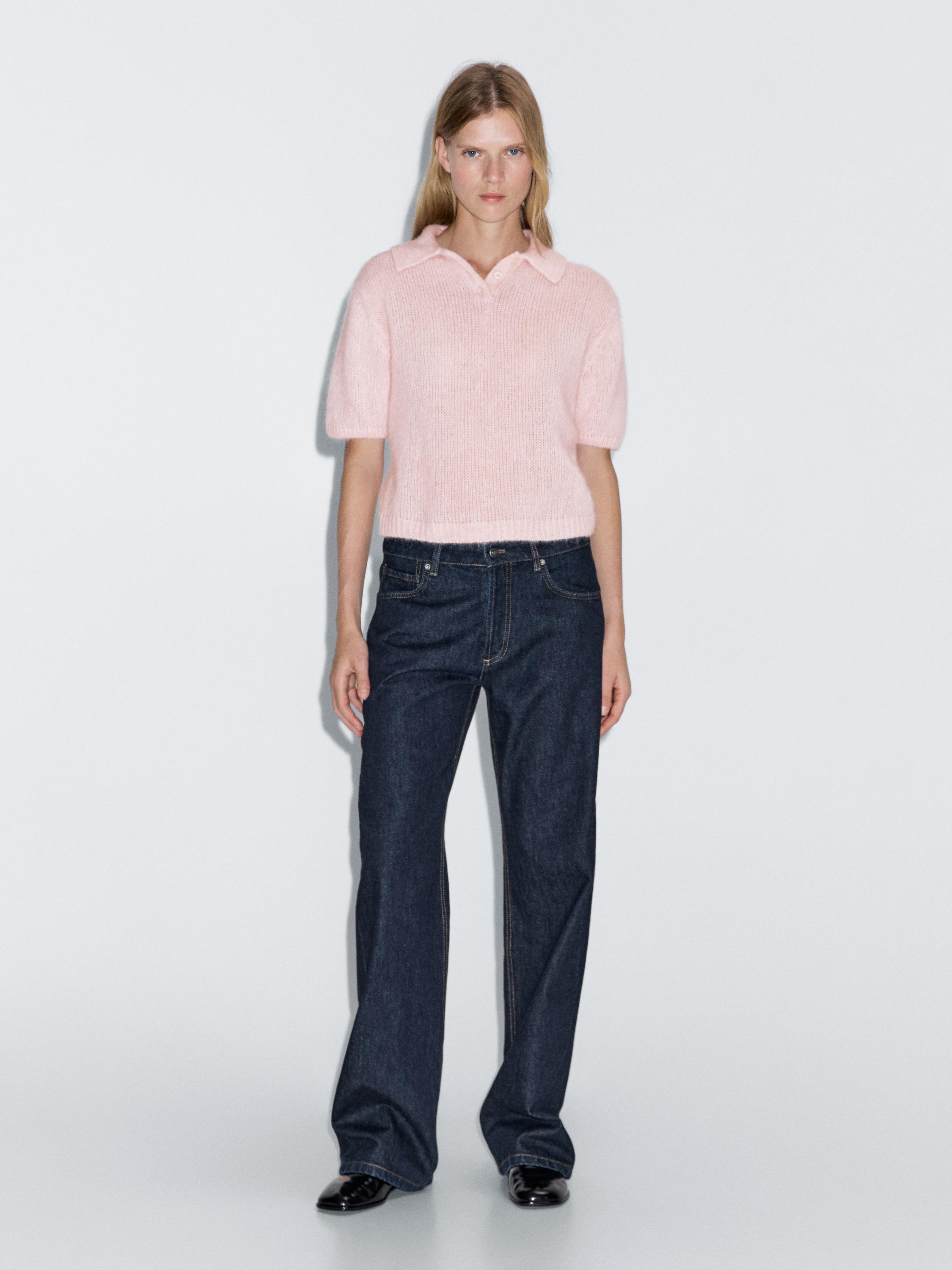 Джемпер-Поло из смеси альпаки Massimo Dutti, Rose Pink
Джемпер-Поло из смеси альпаки Massimo Dutti, Rose Pink