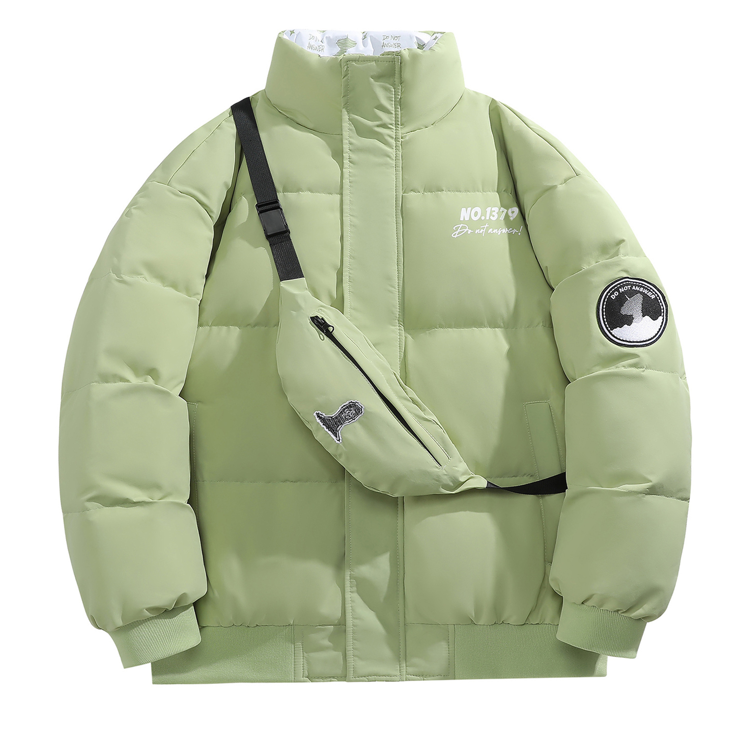 THREE-BODY Унисекс пуховик, Pea Green
THREE-BODY Унисекс пуховик, Pea Green