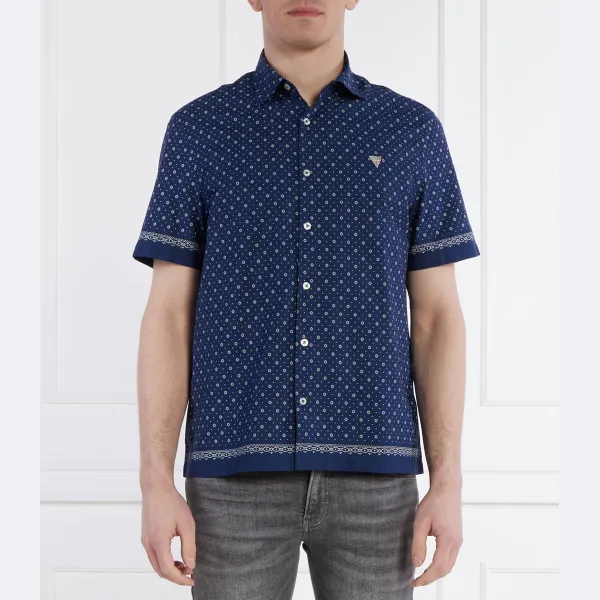 Боксёрская рубашка оверсайз SS Guess, синий
Боксёрская рубашка оверсайз SS Guess, синий