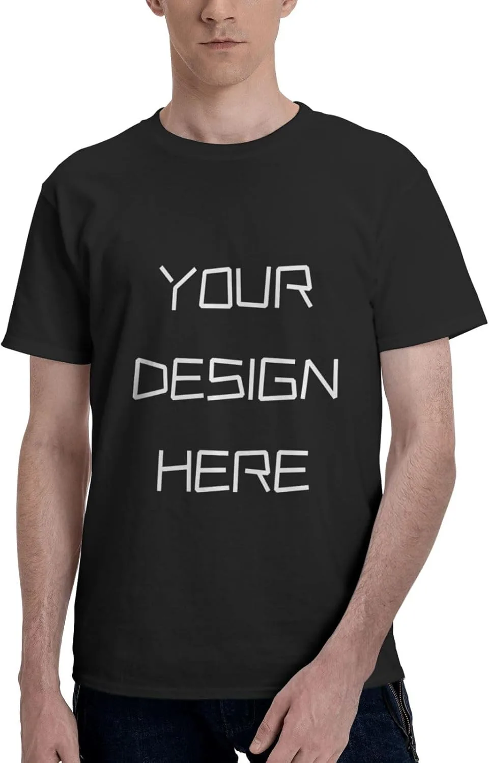 Футболка Custom с принтом и надписью
Футболка Custom с принтом и надписью