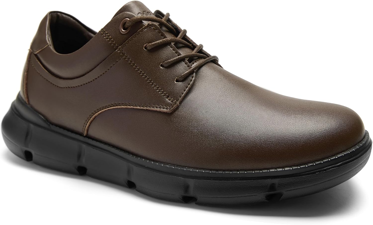 Мужские ортопедические широкие деловые кожаные туфли - поддержка свода стопы при подошвенном фасциите Orthocomfoot, коричневый
Мужские ортопедические широкие деловые кожаные туфли - поддержка свода стопы при подошвенном фасциите Orthocomfoot, коричневый