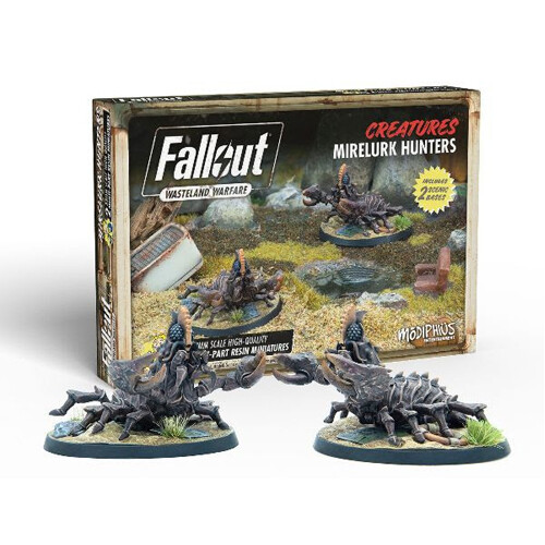Фигурки Fallout Wasteland Warfare: Mirelurk Hunters Modiphius
Фигурки Fallout Wasteland Warfare: Mirelurk Hunters Modiphius