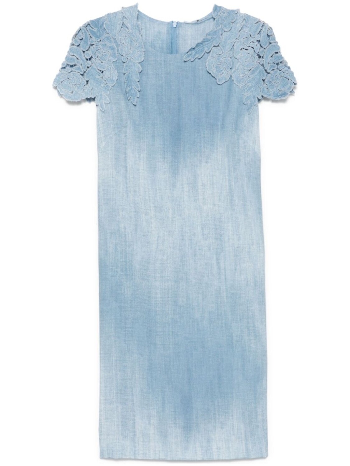 Платье миди Ermanno Scervino с джинсовым принтом, синий
Платье миди Ermanno Scervino с джинсовым принтом, синий