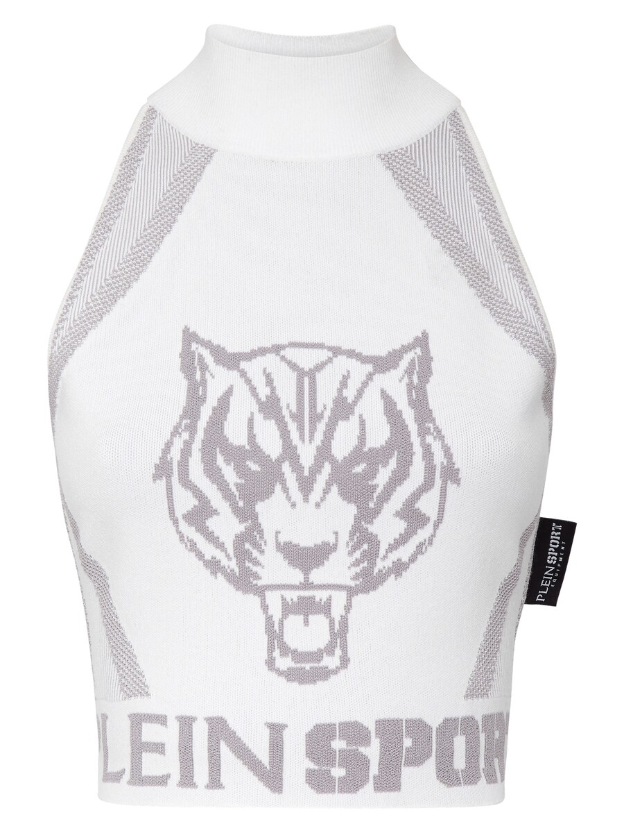 Вязаный топ Plein Sport, белый
Вязаный топ Plein Sport, белый