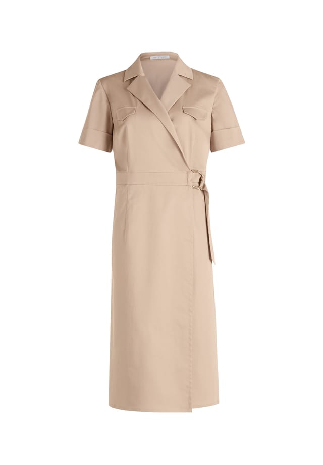 Платье-Халат с воротником Betty & Co, коричневый
Платье-Халат с воротником Betty & Co, коричневый