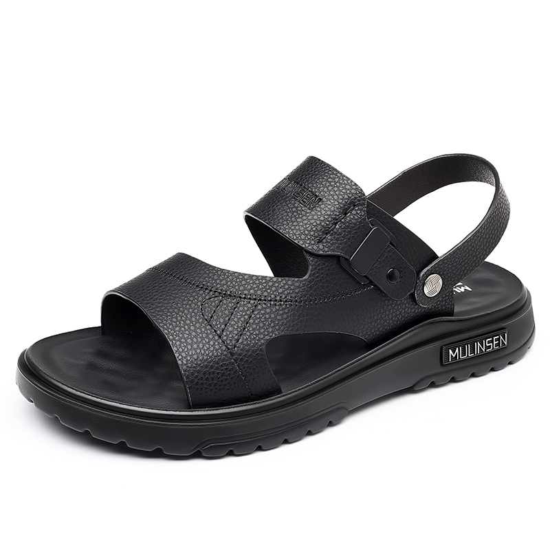 Mulinsen Пляжные сандалии мужские черные, цвет Black
Mulinsen Пляжные сандалии мужские черные, цвет Black