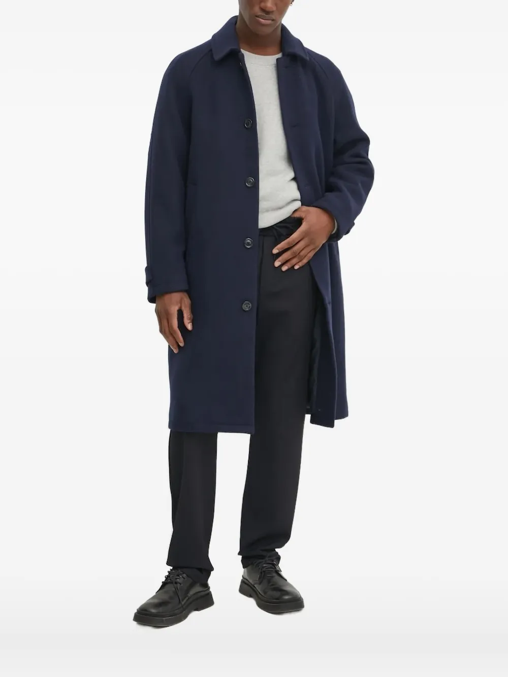 Пальто с рукавами реглан и застегивающимся на пуговицы Les Deux, синий
Пальто с рукавами реглан и застегивающимся на пуговицы Les Deux, синий