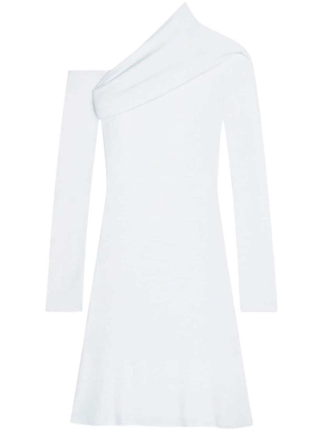 Креповое платье мини Courrèges, синий 
Креповое платье мини Courrèges, синий