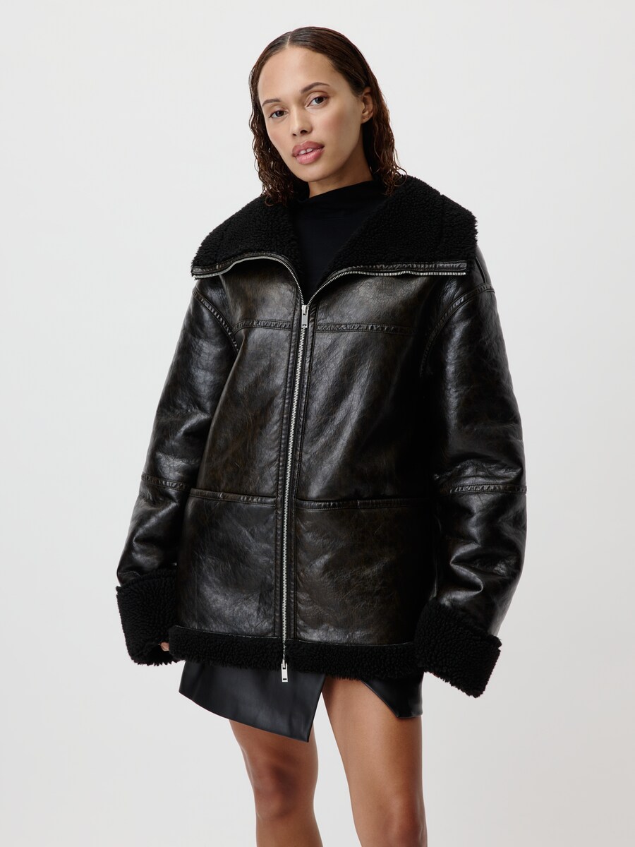 Кожаная куртка LeGer by Lena Gercke Between-Season Jacket Nancy, черный
Кожаная куртка LeGer by Lena Gercke Between-Season Jacket Nancy, черный