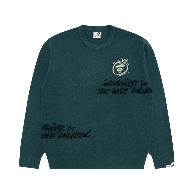 *Bathing APE свитер с круглым вырезом Aape, зеленый
*Bathing APE свитер с круглым вырезом Aape, зеленый