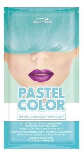 Шампунь-краска 5182 Бирюзовый, 35 г Joanna, Pastel Color
Шампунь-краска 5182 Бирюзовый, 35 г Joanna, Pastel Color