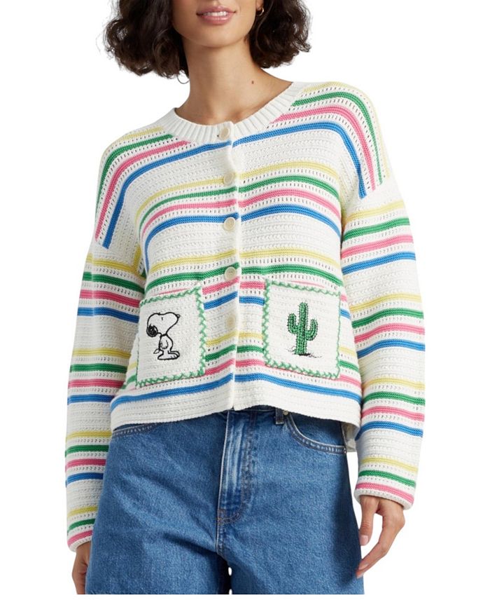 Женский хлопковый кардиган Peanuts Vacation Chinti & Parker, мультиколор
Женский хлопковый кардиган Peanuts Vacation Chinti & Parker, мультиколор