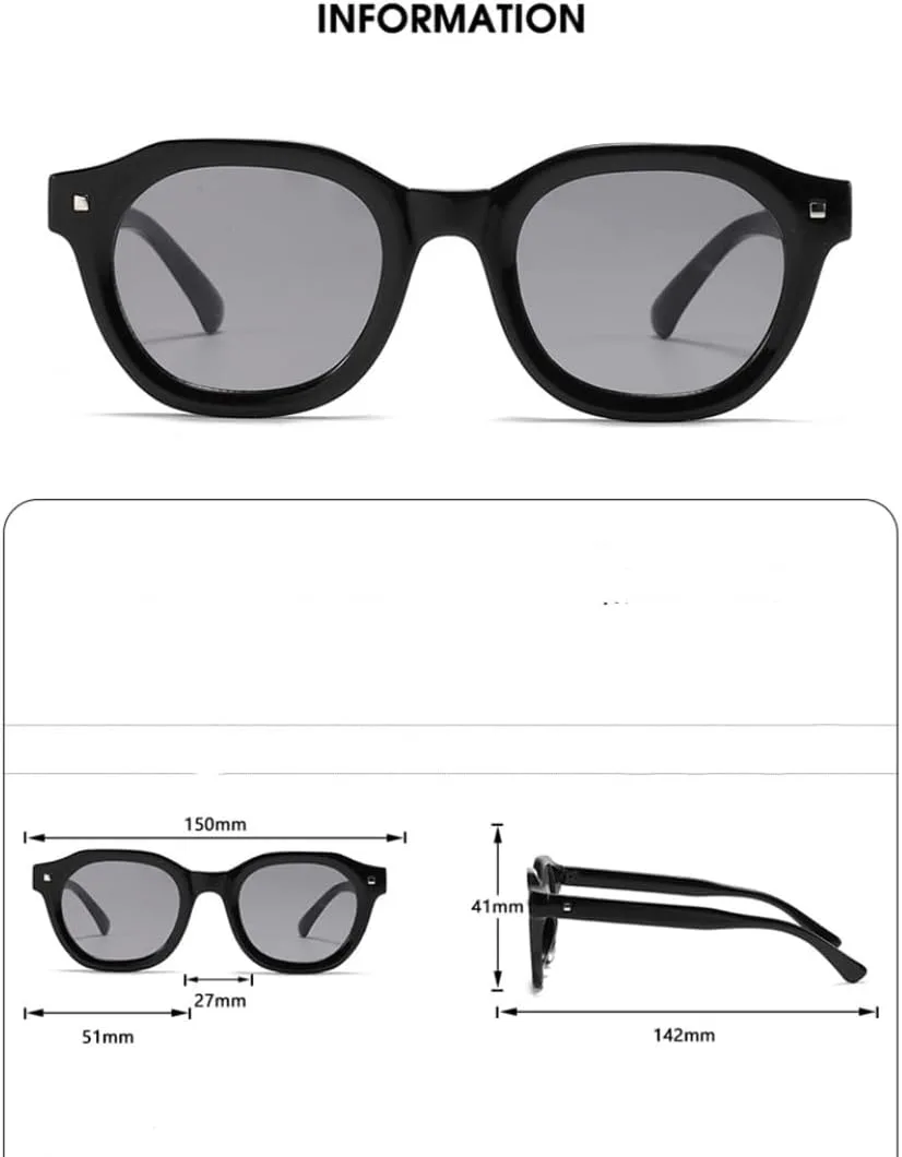 Роскошные солнцезащитные очки большого размера для женщин и мужчин, винтажные, в стиле панк, с заклепками, защита от УФ-излучения UV400 HHZZYVY, Black Black
Роскошные солнцезащитные очки большого размера для женщин и мужчин, винтажные, в стиле панк, с заклепками, защита от УФ-излучения UV400 HHZZYVY, Black Black