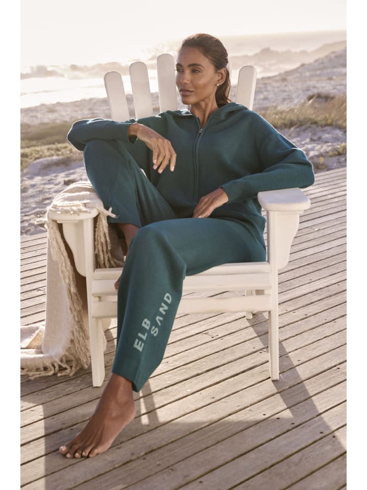 Кардиган в цвете петролеум ELBSAND
Кардиган в цвете петролеум ELBSAND