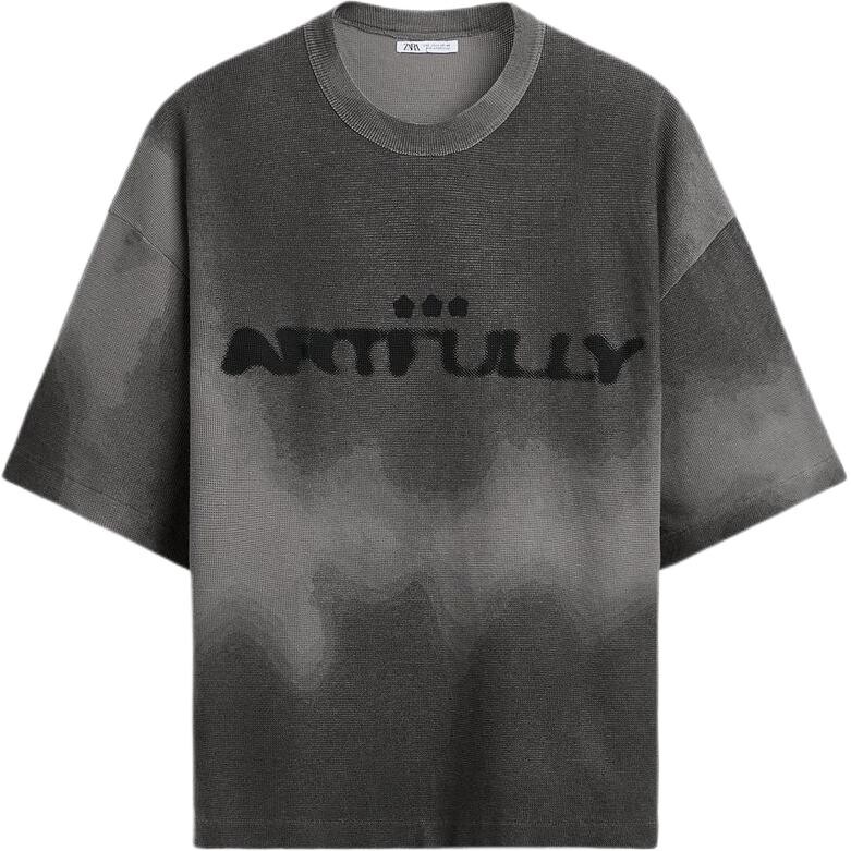 Футболка мужская серая Zara, серый
Футболка мужская серая Zara, серый