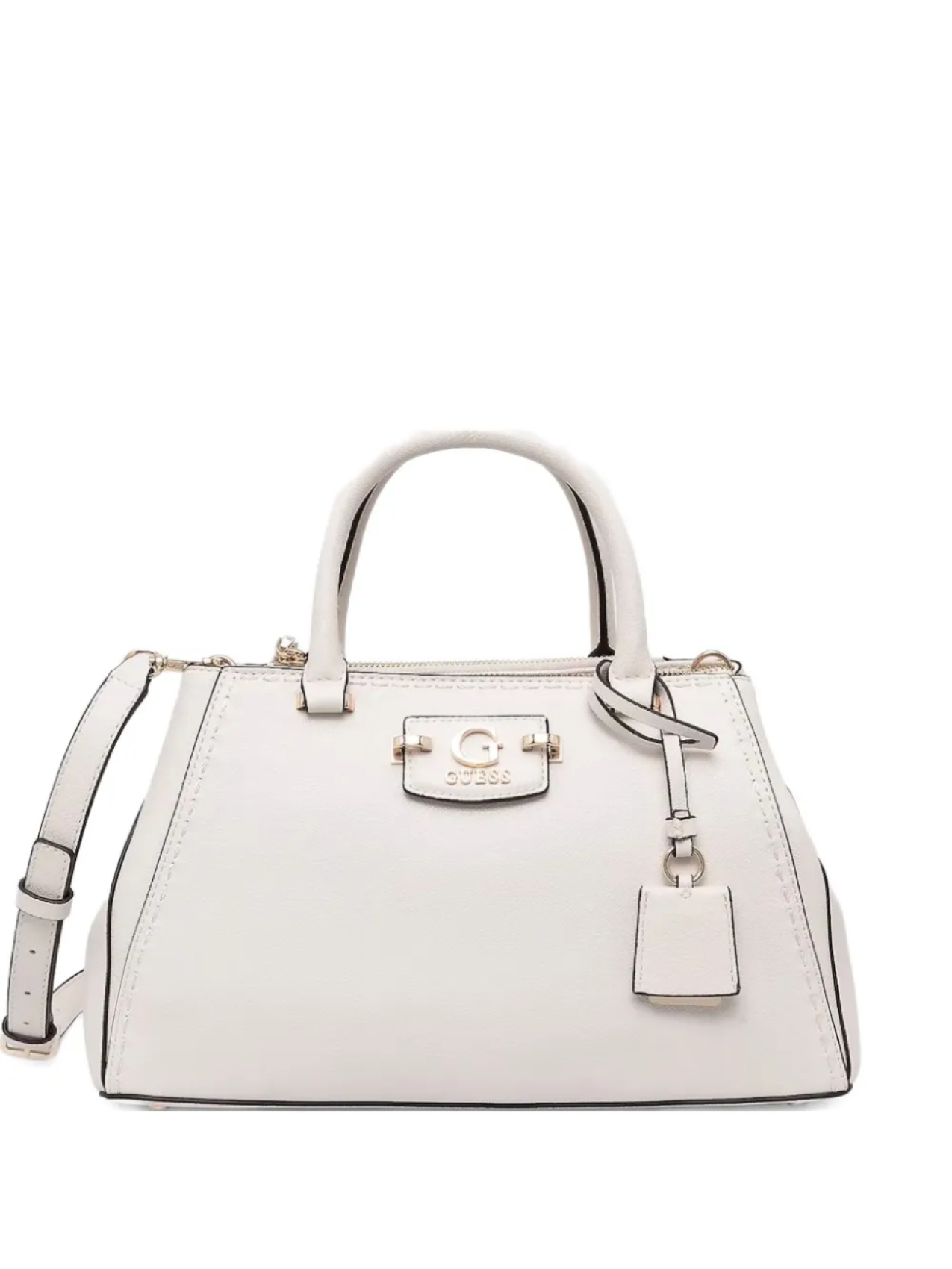GUESS USA структурированная сумка с верхней ручкой, белый
GUESS USA структурированная сумка с верхней ручкой, белый