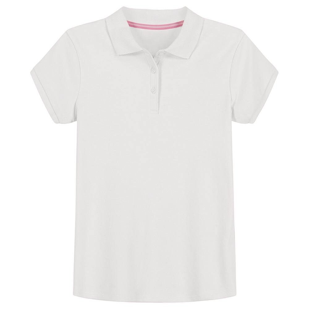 Рубашка-поло IZOD с короткими рукавами для девочек 4–18 лет стандартного и большого размера, белый
Рубашка-поло IZOD с короткими рукавами для девочек 4–18 лет стандартного и большого размера, белый