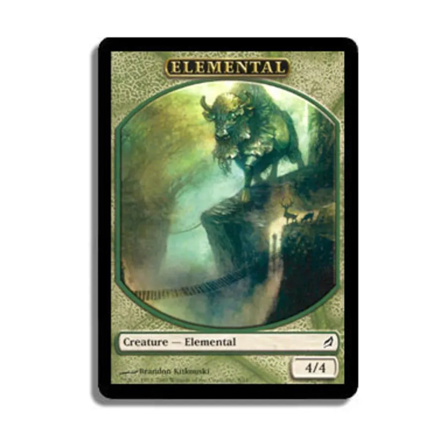 CCG Элементаль - Жетон (Зеленый) (С), MTG - Lorwyn
CCG Элементаль - Жетон (Зеленый) (С), MTG - Lorwyn