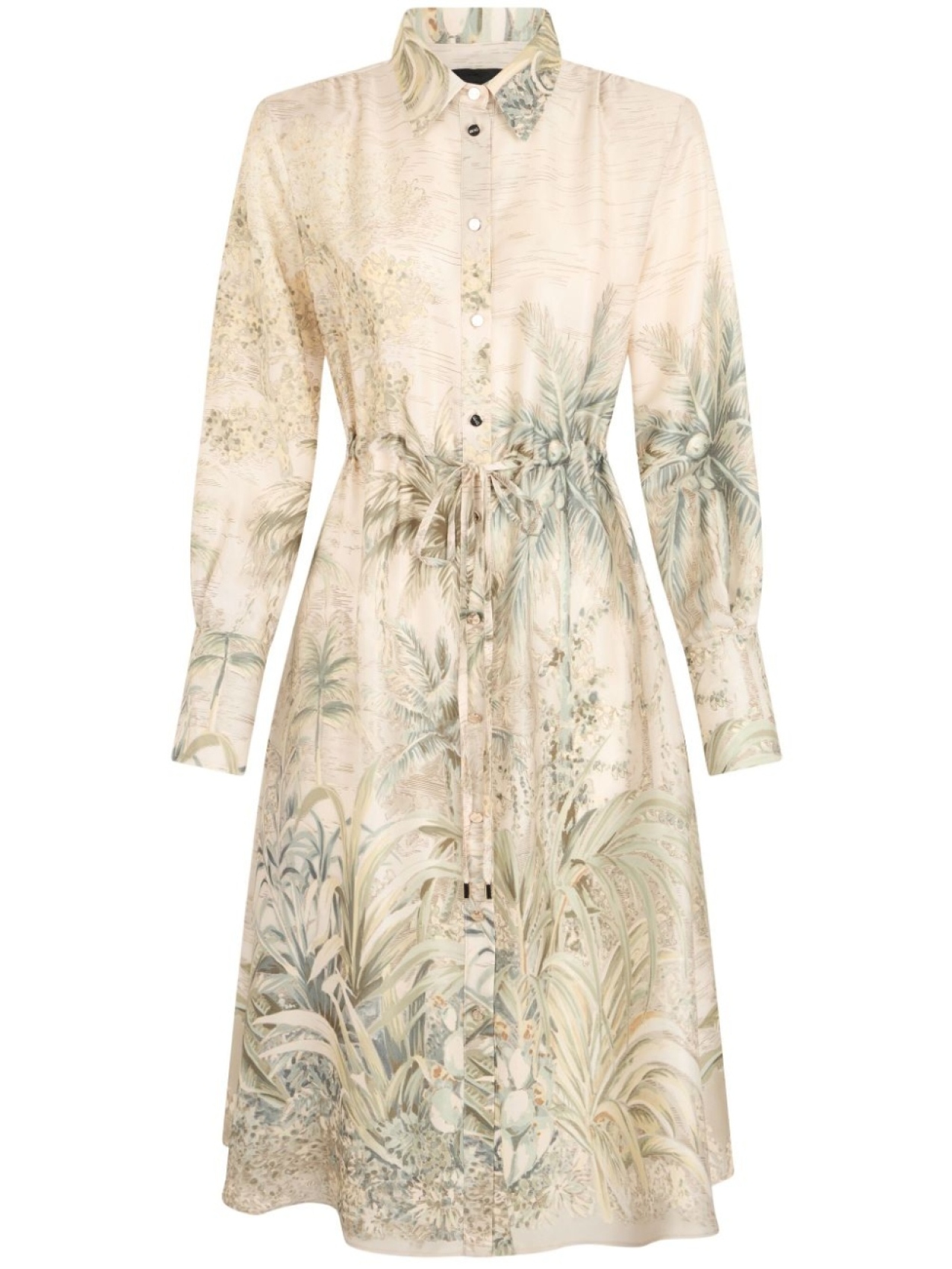 LIU JO платье миди с цветочным принтом, нейтральный цвет 
LIU JO платье миди с цветочным принтом, нейтральный цвет