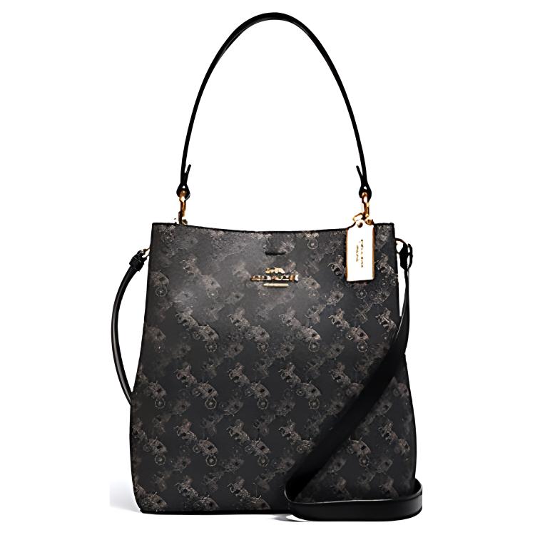 Городская ПВХ ведро сумка через плечо кроссбоди средний размер женская черный серый цвет COACH
Городская ПВХ ведро сумка через плечо кроссбоди средний размер женская черный серый цвет COACH