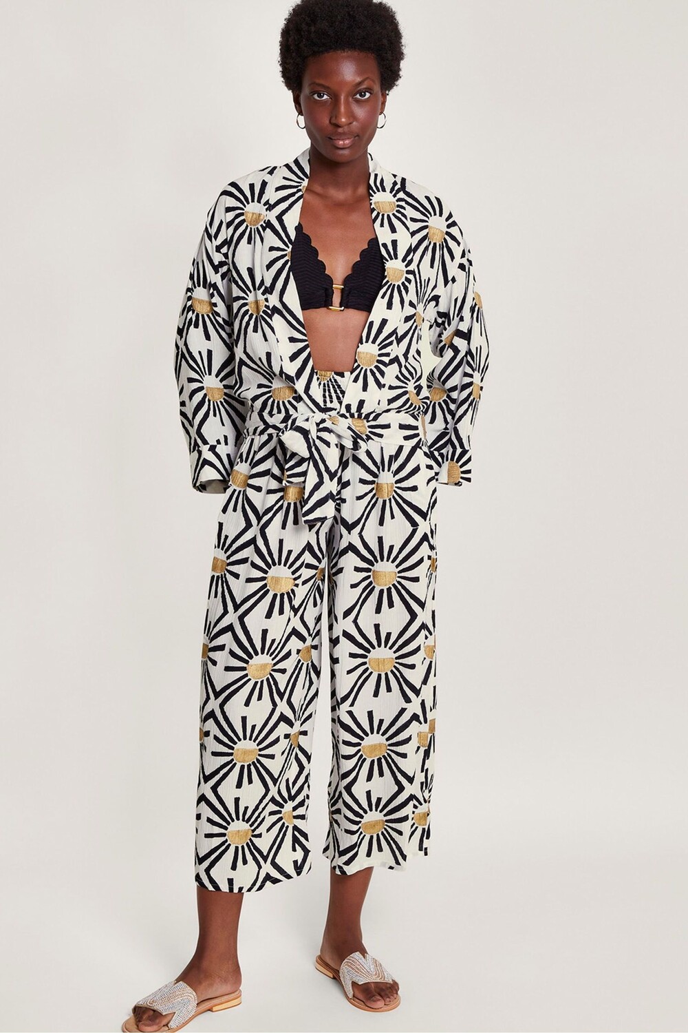 Брюки Zamora с геометрическим узором Monsoon, белый
Брюки Zamora с геометрическим узором Monsoon, белый